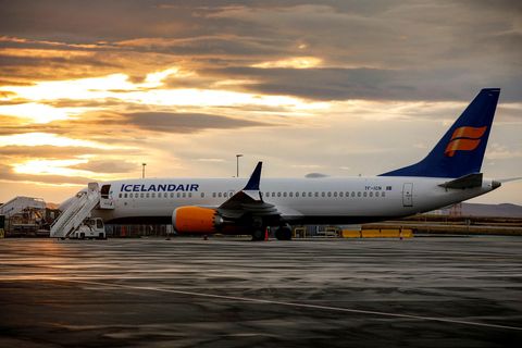 One of Icelandair's Boeing 737 MAX aircraft.