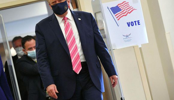 Trump búinn að kjósa