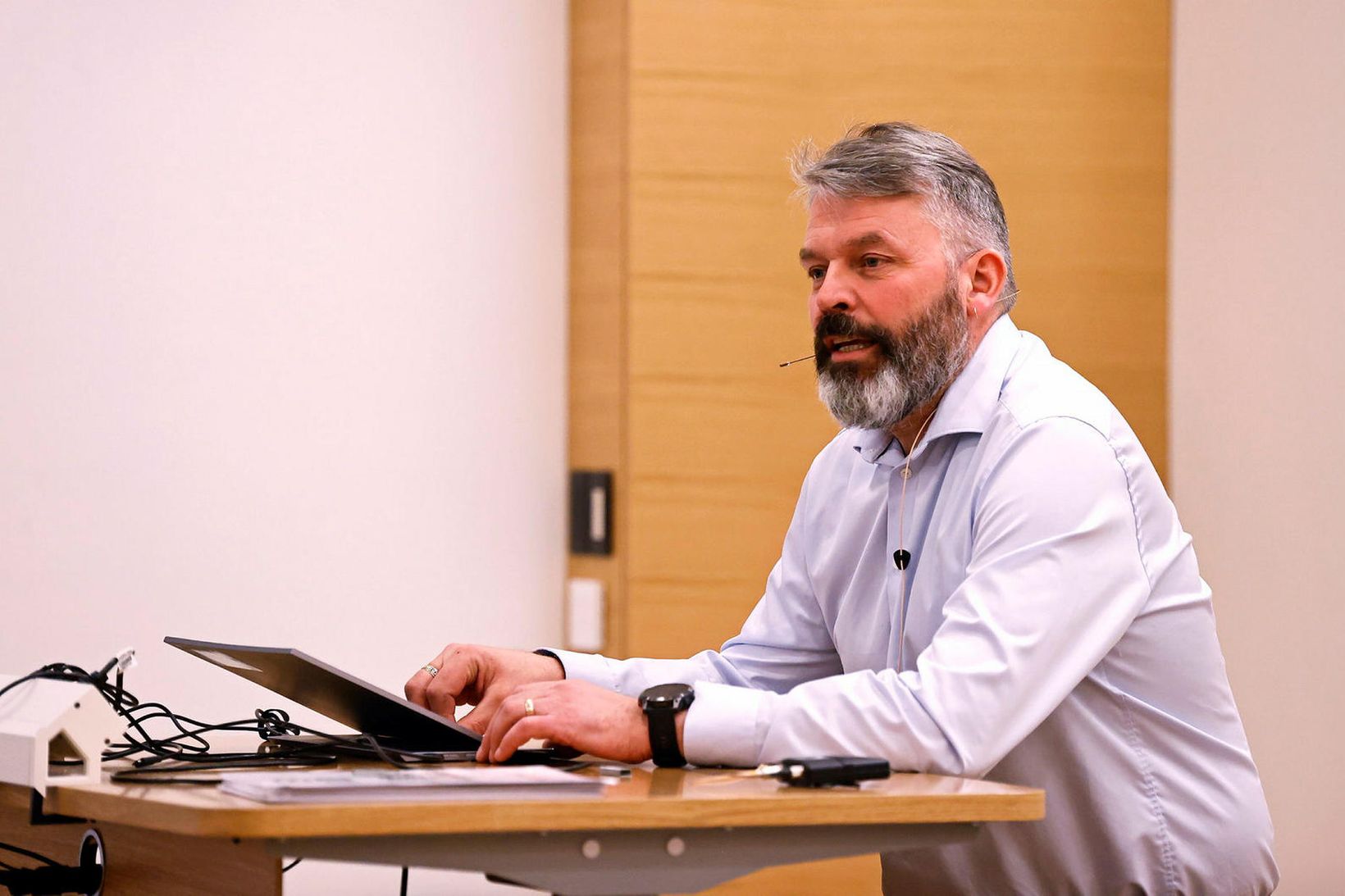 Þór Pálsson, skólastjóri Rafmenntar, segir námið vera með sama hætti …