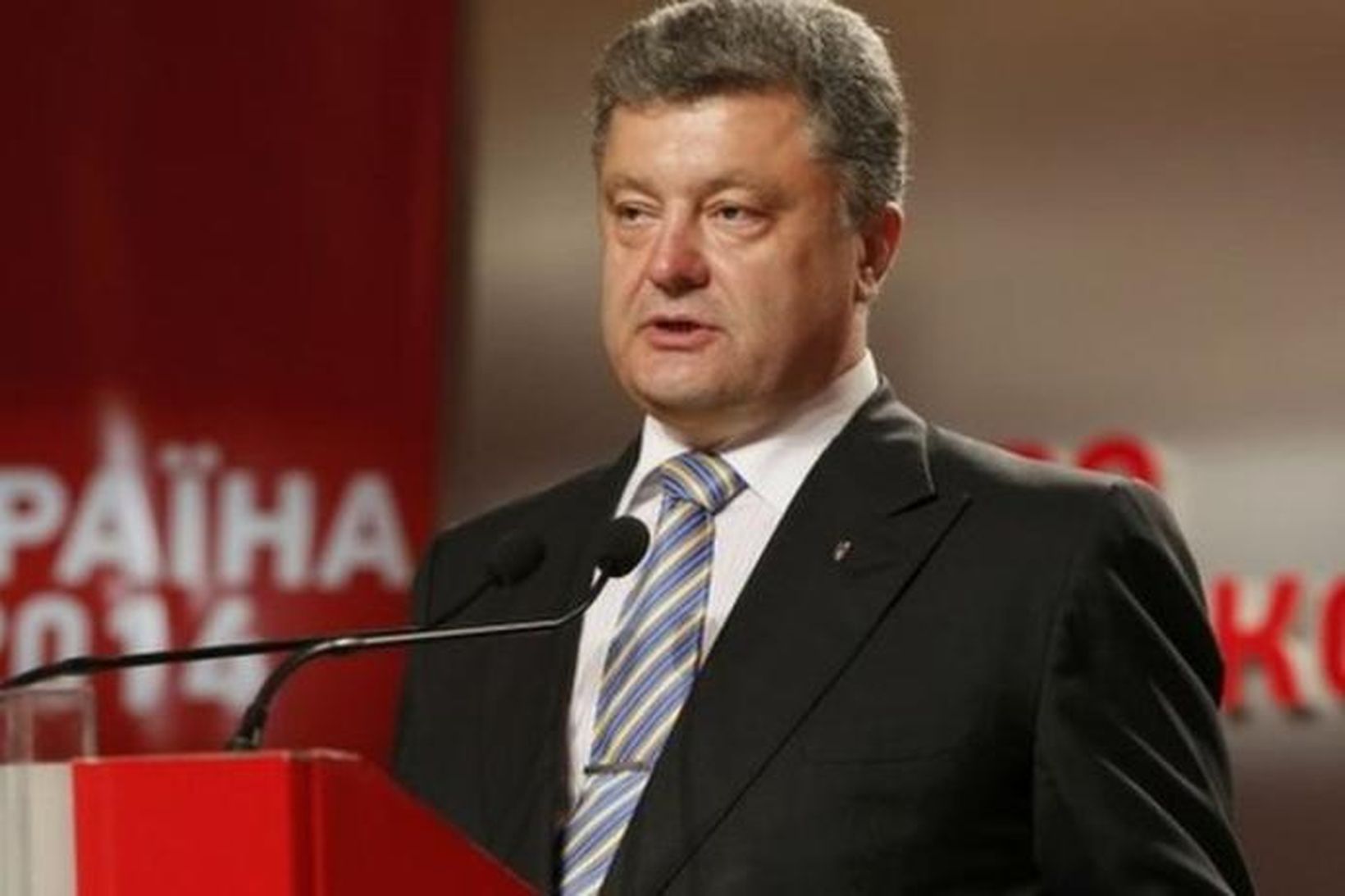 Petro Poroshenko, nýkjörinn forseti Úkraínu