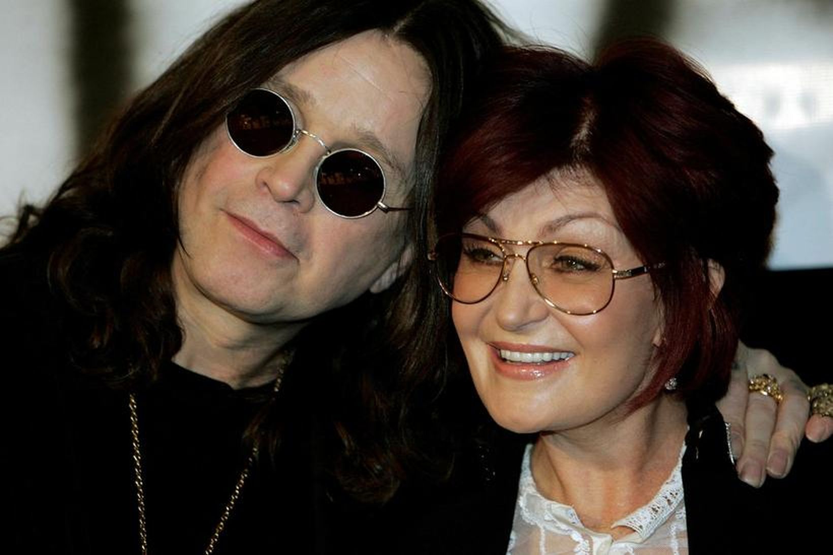 Ozzy og Sharon Osbourne.