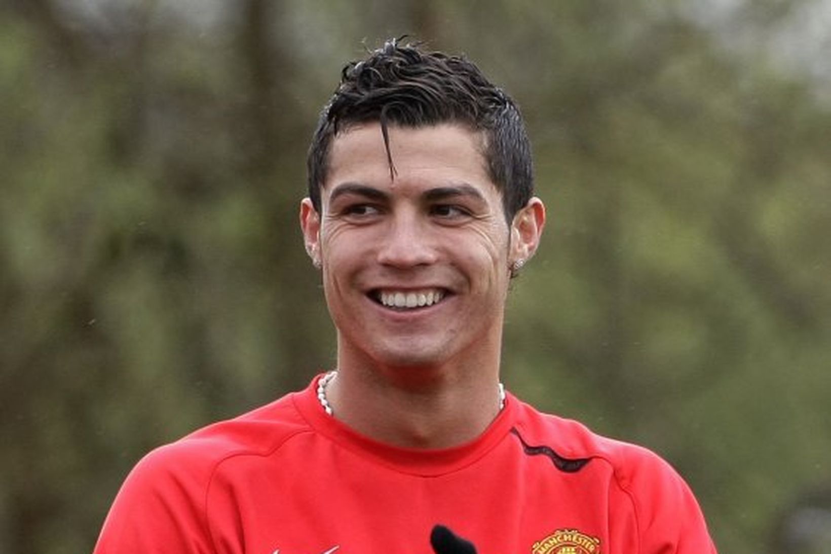 Cristiano Ronaldo er ekkert á förum frá Manchester United.