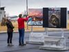 Tourists in Grindavík this week.