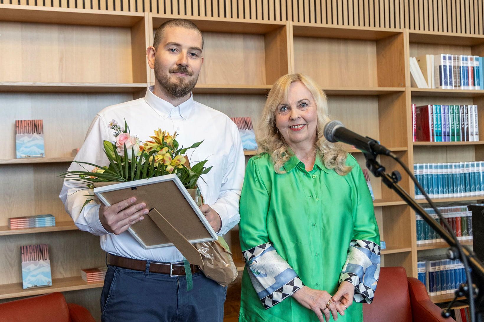 Glatt á hjalla þegar Vilhjálmur sigraði Nýjar raddir