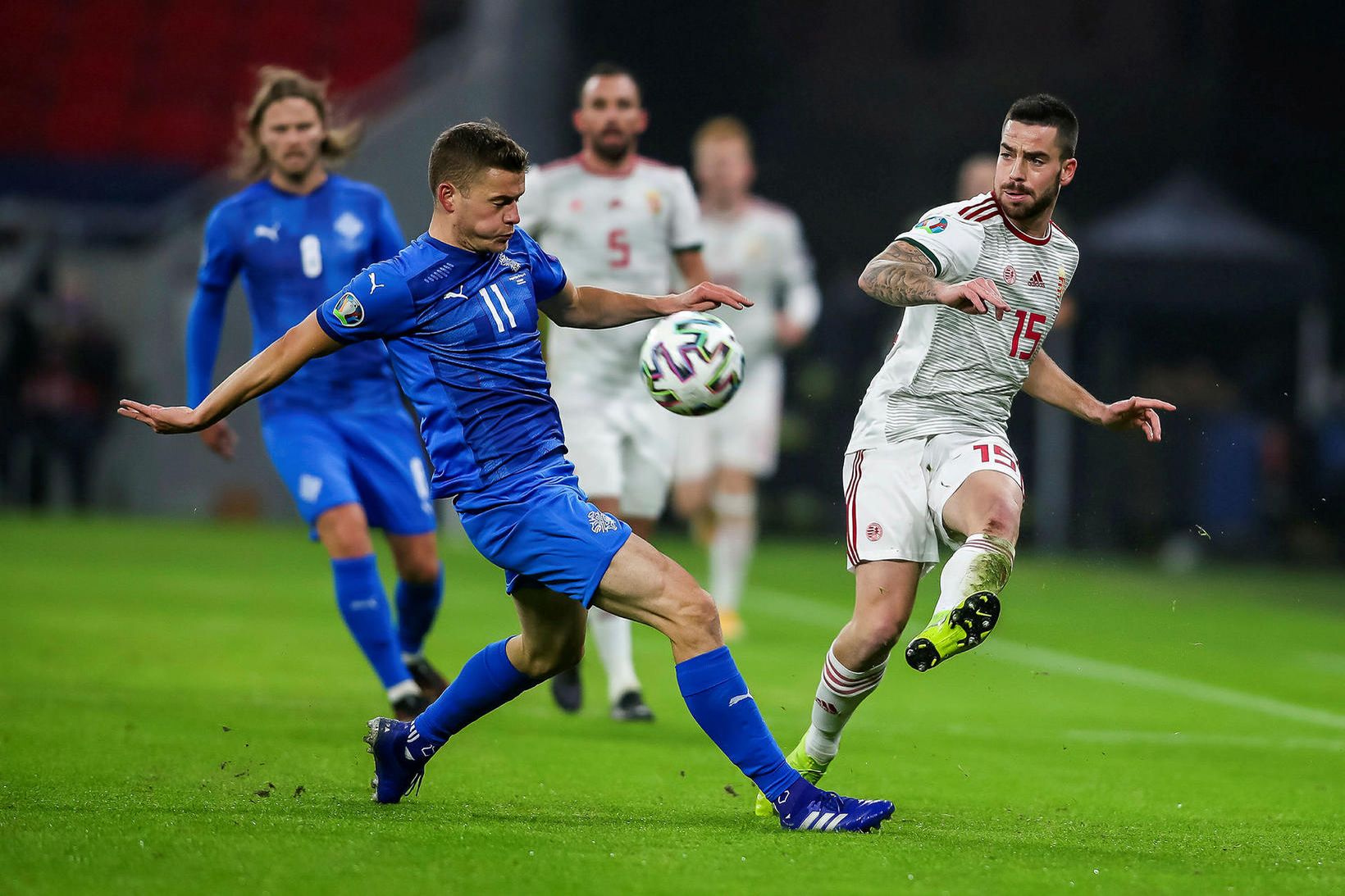 Alfreð Finnbogason verður ekki með Íslandi í næstu leikjum.