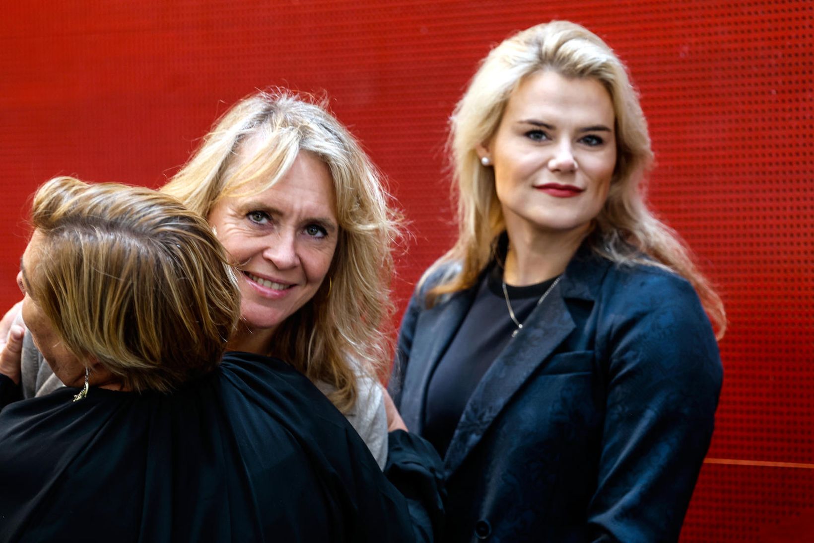 Þorgerður Katrín Gunnarsdóttir á opnum málfundi um vernd úkraínskra barna.