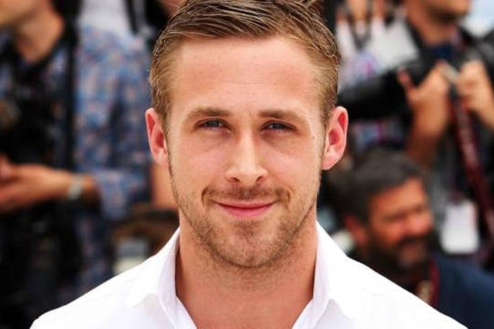Ryan Gosling fór með karlkyns aðalhlutverk myndarinnar The Notebook.