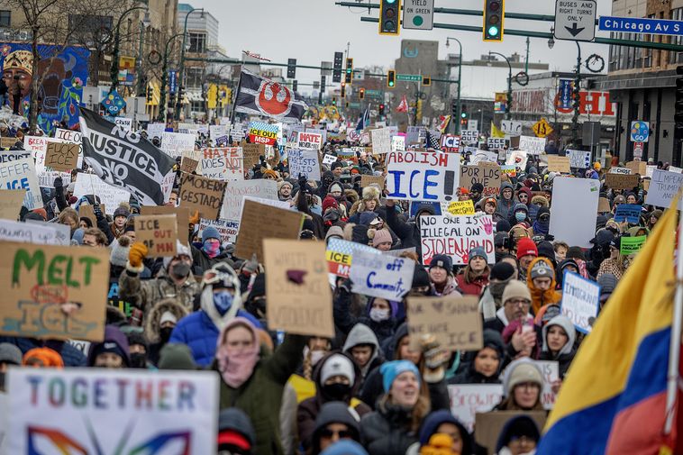 Icelander caught in the whirlwind of protests in Minneapolis