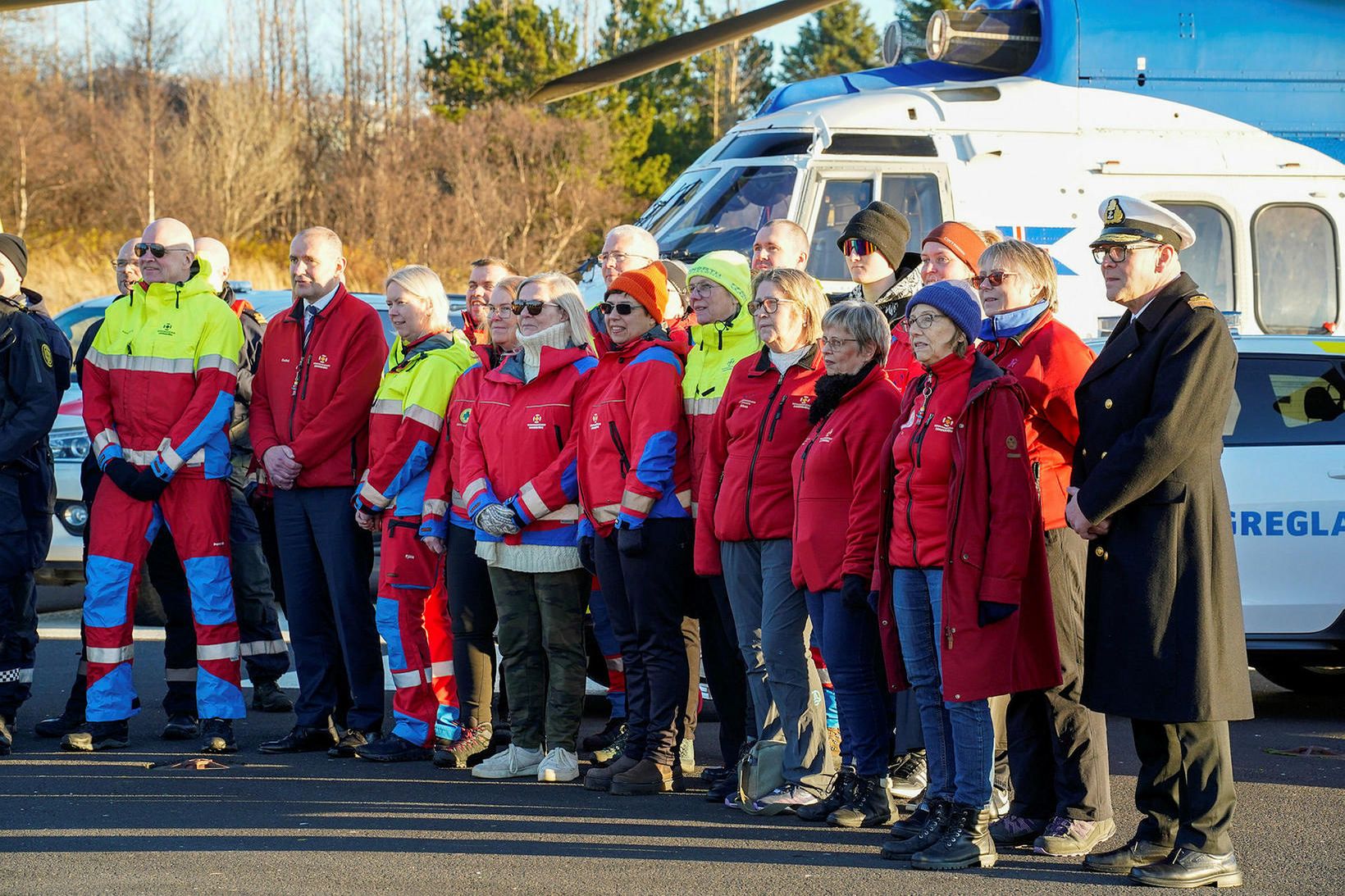 Minningarathafnir voru haldnar hringinn í kringum landið og þar á …