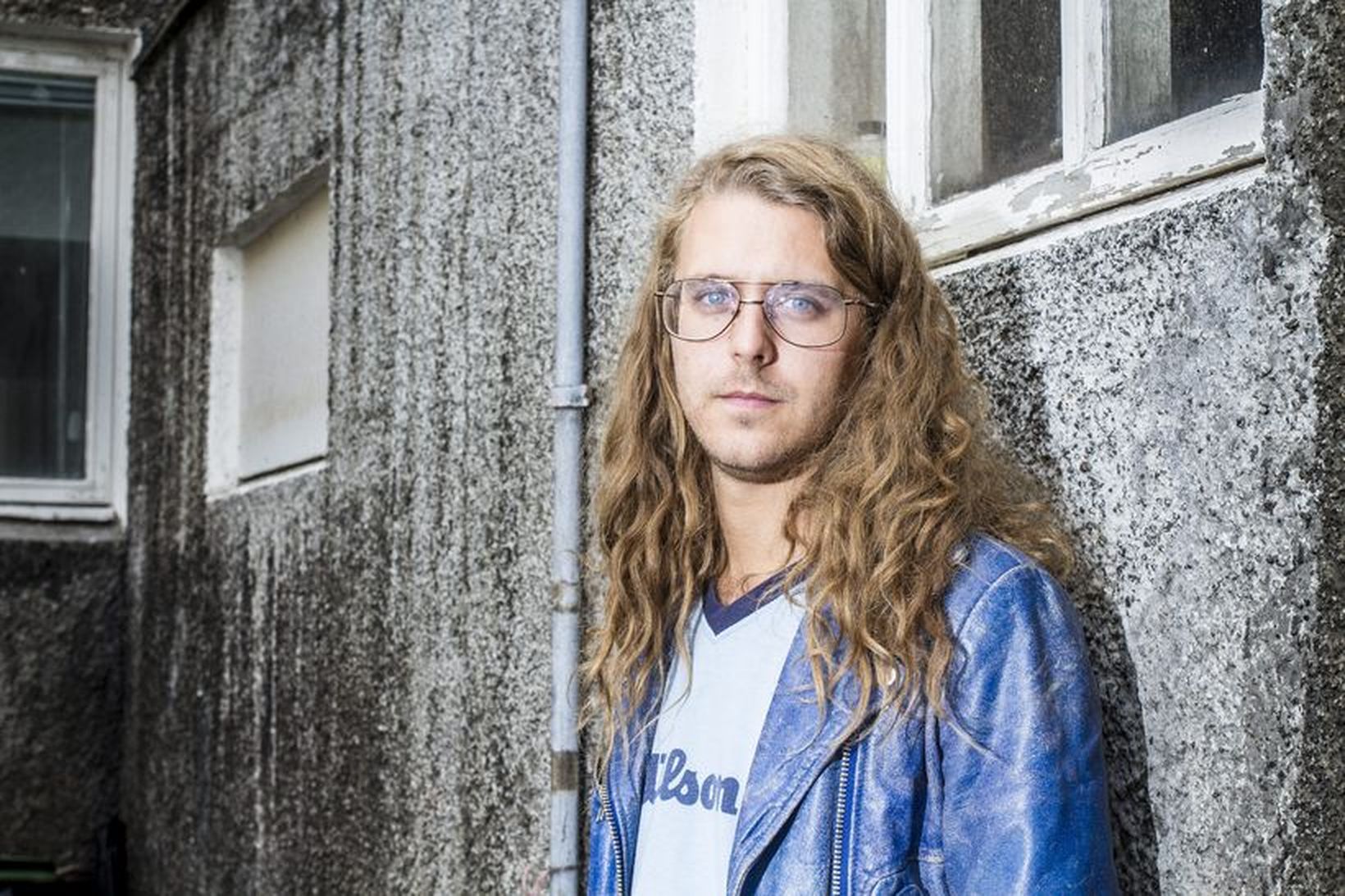 Atli Bollason, athafnamaður er tvímælalaust einn hárprúðasti íslenski núlifandi karlmaðurinn.