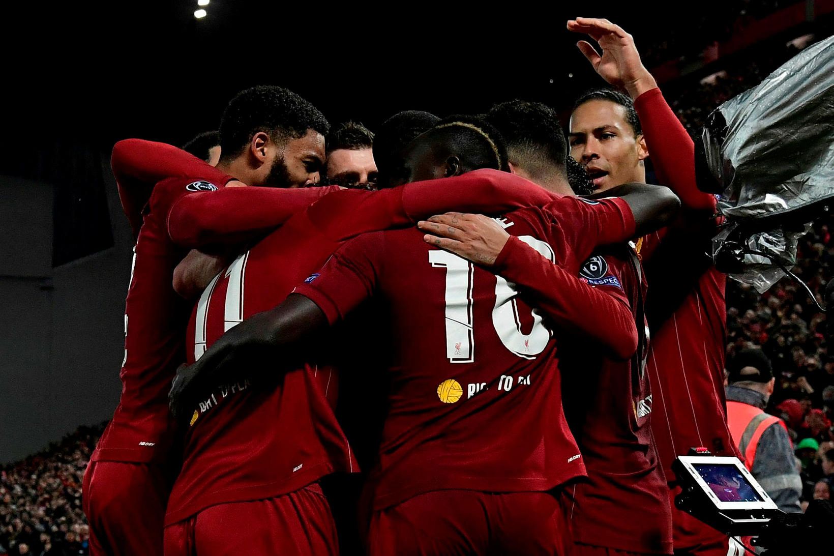 Liverpool er með 25 stiga forskot á toppi ensku úrvalsdeildarinnar.