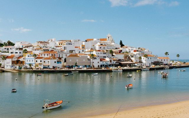 Albufeira er í Algarve-héraði í Portúgal.
