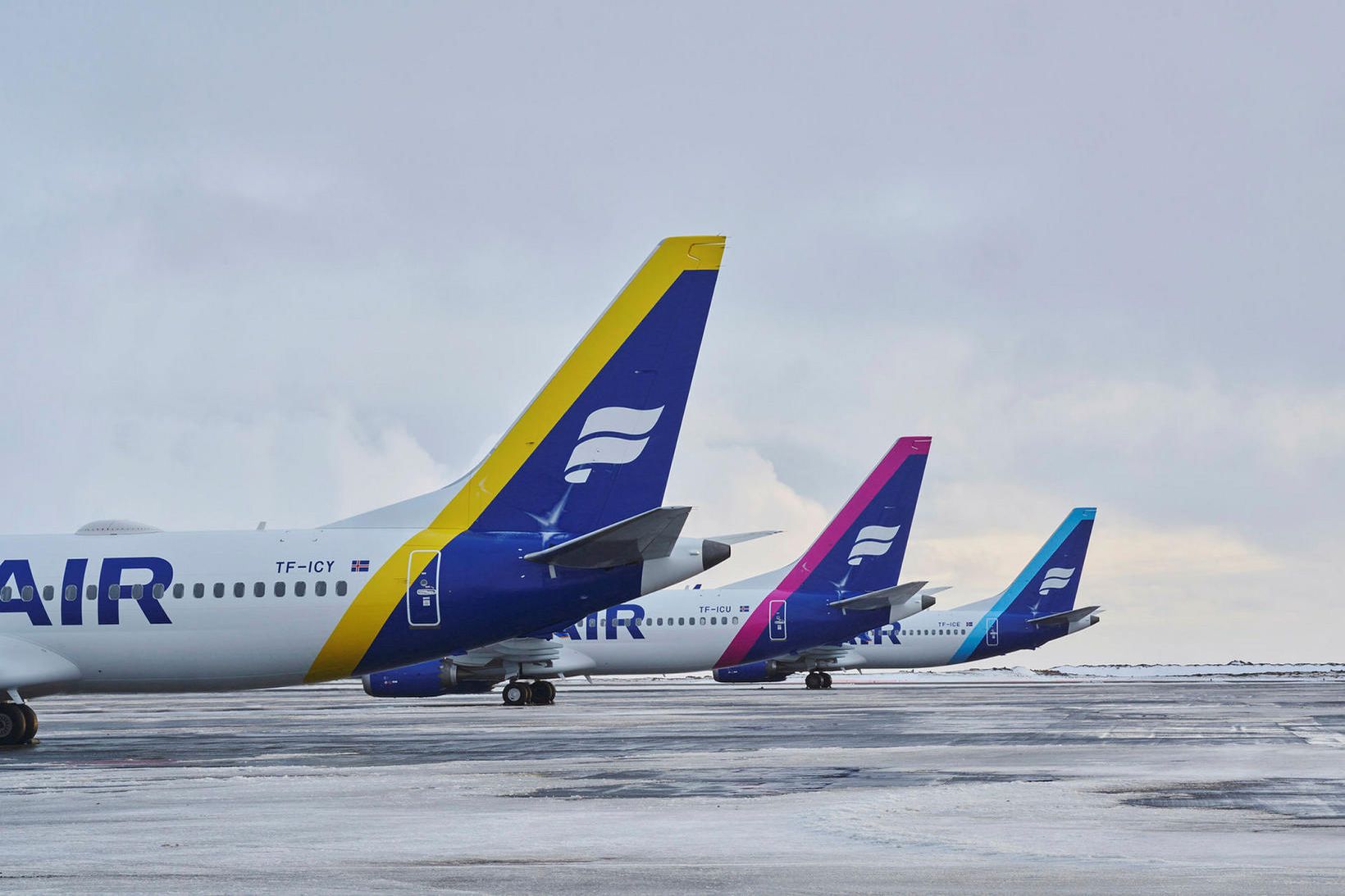 Flugáætlun Icelandair raskast vegna veðurs.