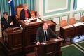 Alþingi Þrátt fyrir að veiðigjaldafrumvarpið sé fyrirferðarmikið á þingi hafa óvæntar yfirlýsingar og pólitískar árásir ekki síður tafið þinglok.