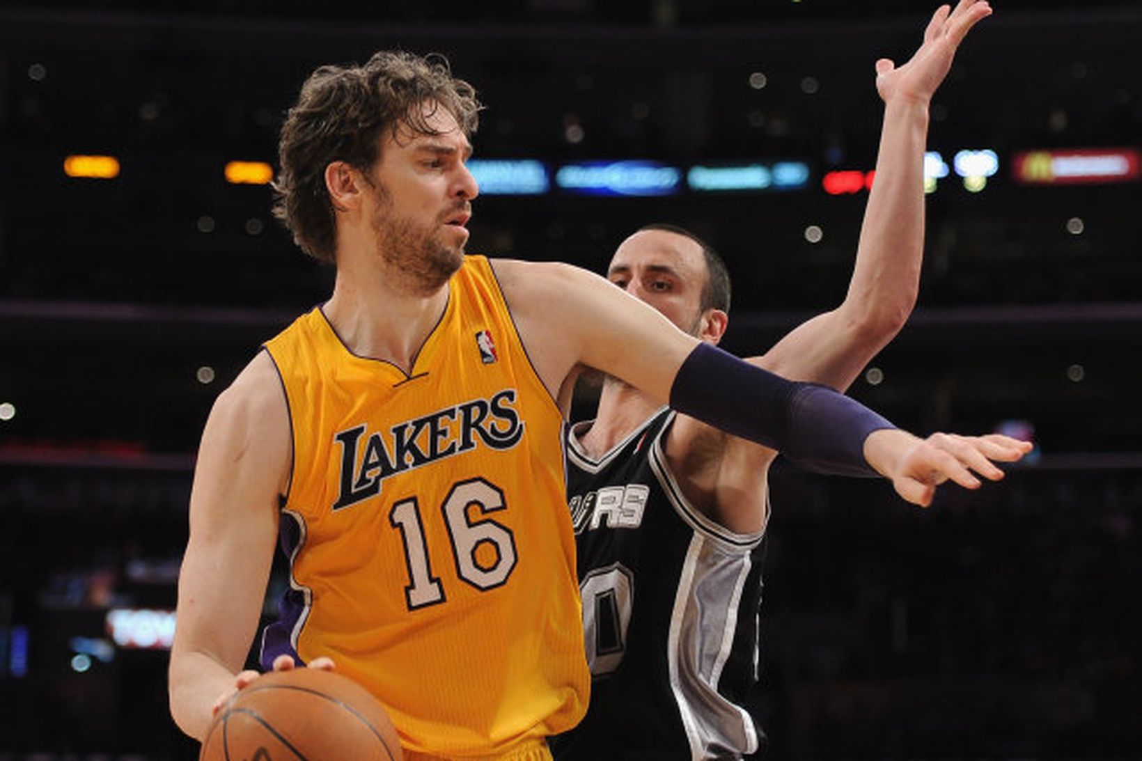 Pau Gasol náði þrefaldri tvennu í fimmta sinn á ferlinum …