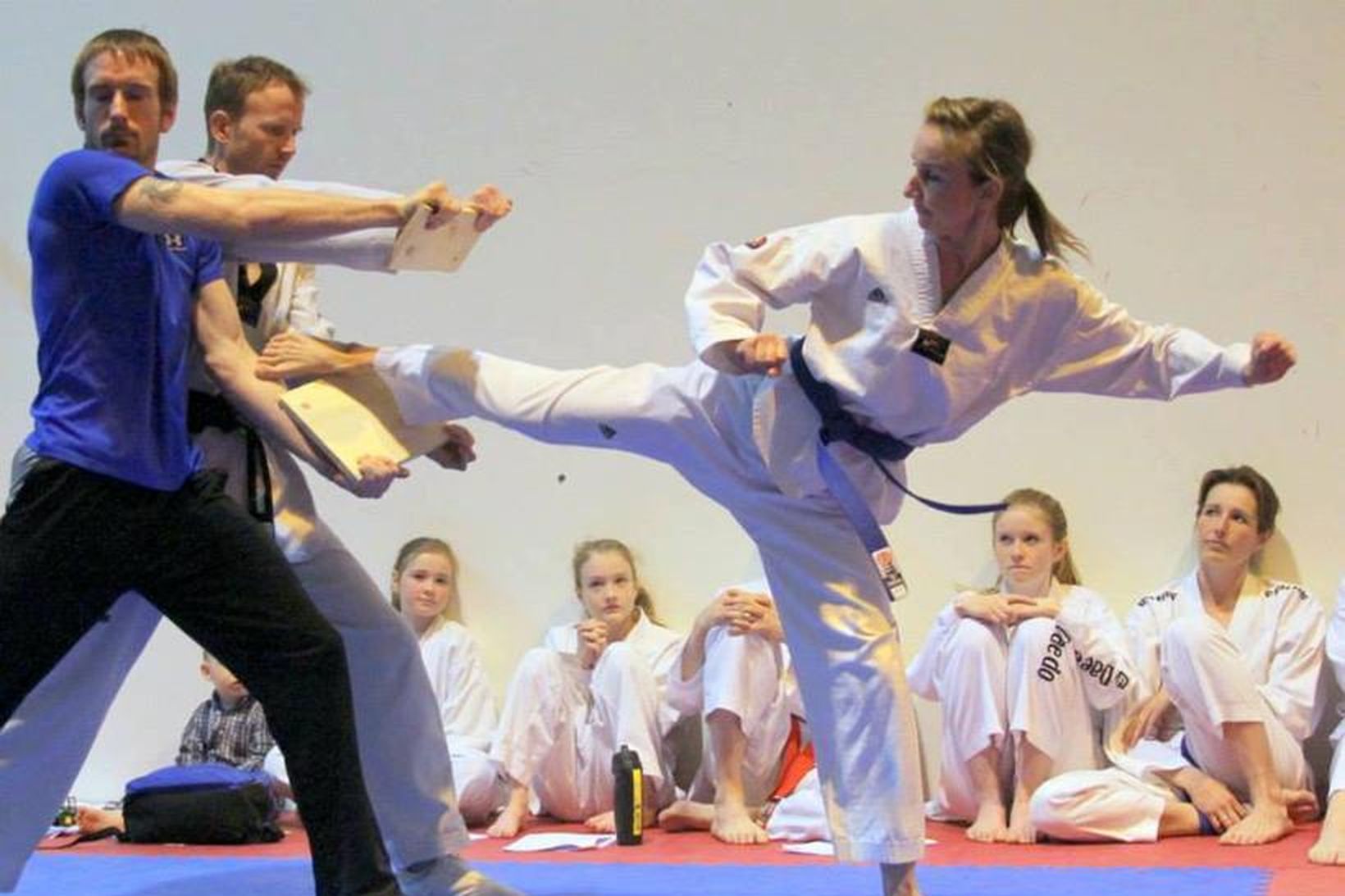 María Bragadóttir stóð sig frábærlega á Evrópuleikunum í taekwondo sem …