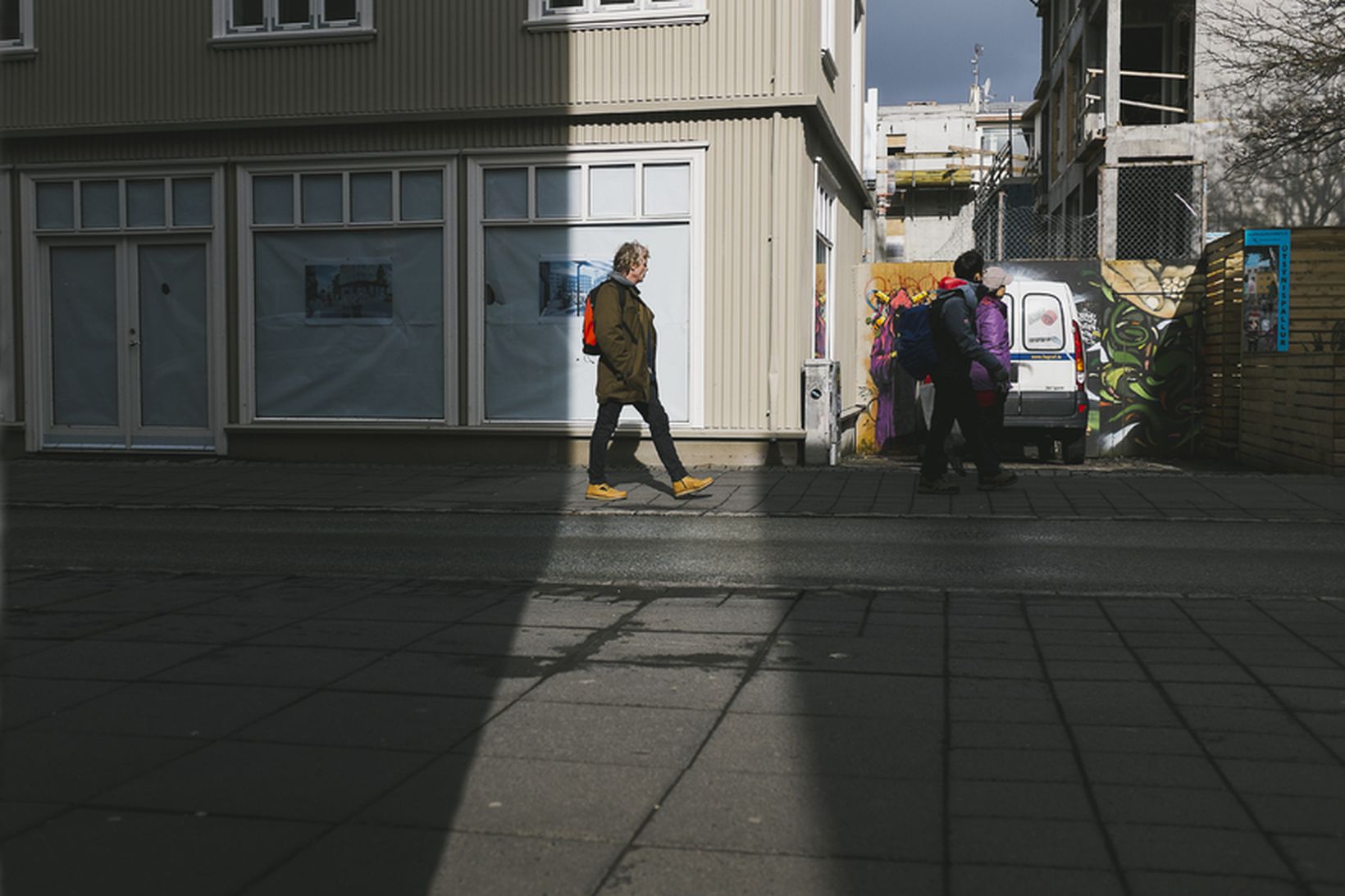 Vordagur í Reykjavík.