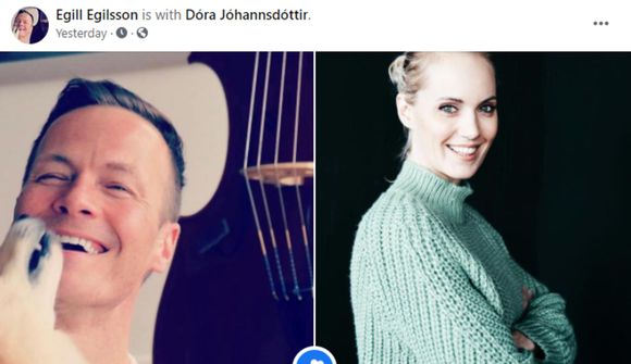 Dóra og Egill skrá sig í samband