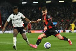 Milos Kerkez í leik með Bournemouth gegn Fulham í síðasta mánuði.