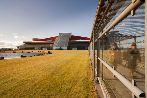 Iceland's Keflavík International Airport.
