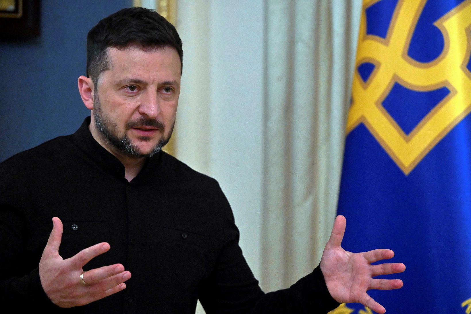 Selenskí segir að aðeins refisaðgerðir sem beinist gegn rússneska efnahagskerfinu …
