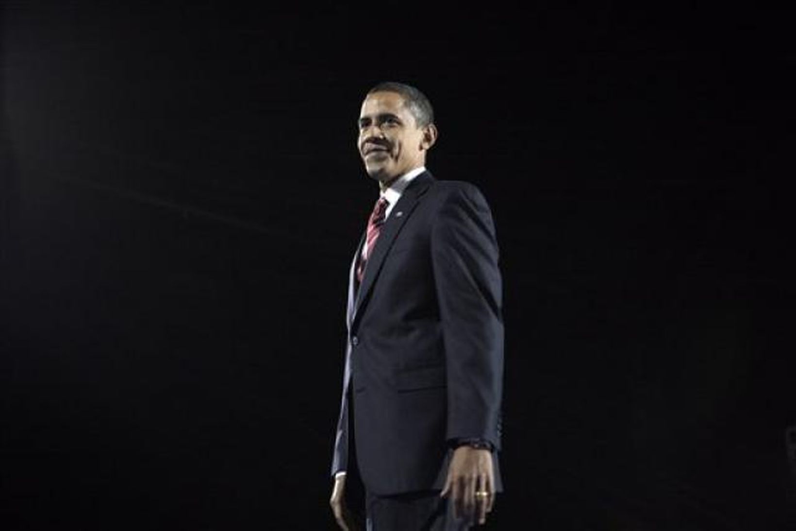 Barack Obama, verðandi forseti Bandaríkjanna.