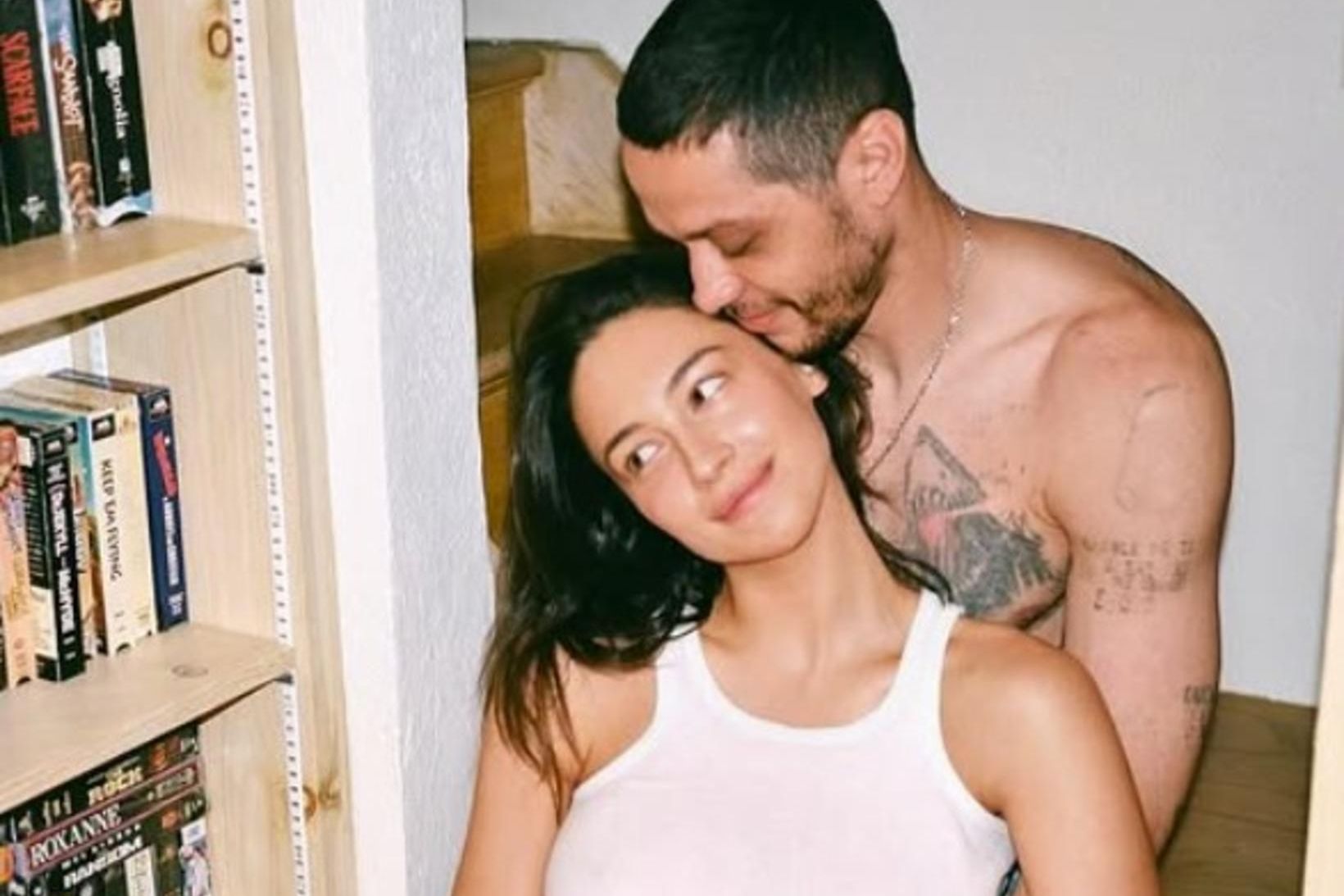 Elsie Hewitt og Pete Davidson.