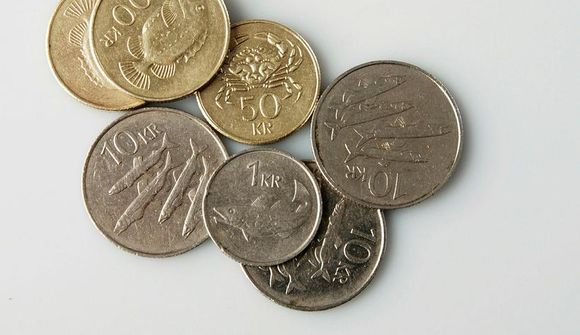 Gengi krónunnar lækkaði um 10,4%