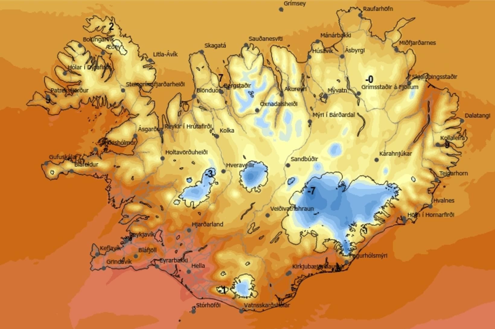 „Orðið hálf haustlegt hjá okkur“