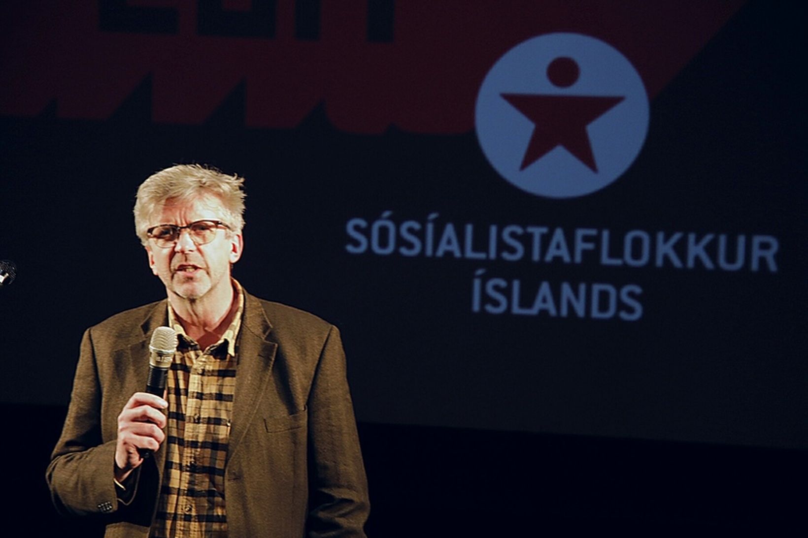 Gunnar Smári Egilsson, formaður framkvæmdastjórnar Sósíalistaflokks Íslands.