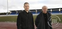 Sigurður Ragnar Eyjólfsson og Guðni Kjartansson