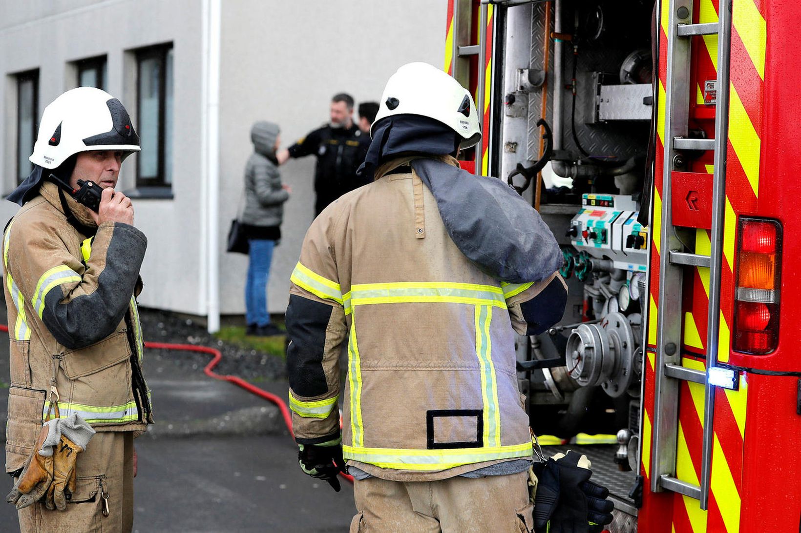 Félagsmenn í Landssambandi slökkviliðs- og sjúkraflutningamanna hafa samþykkt verkfallsboðun í …