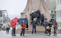 Krakkar frá Akranesi skoða Reykjavík