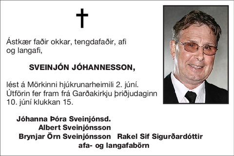 Sveinjón Jóhannesson,