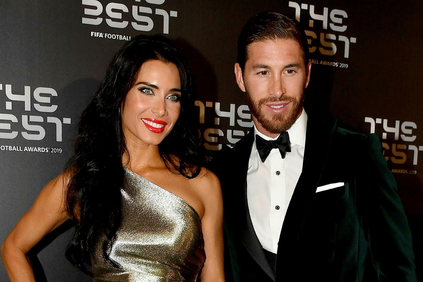 Sergio Ramos er í liði ársins og hér er hann …