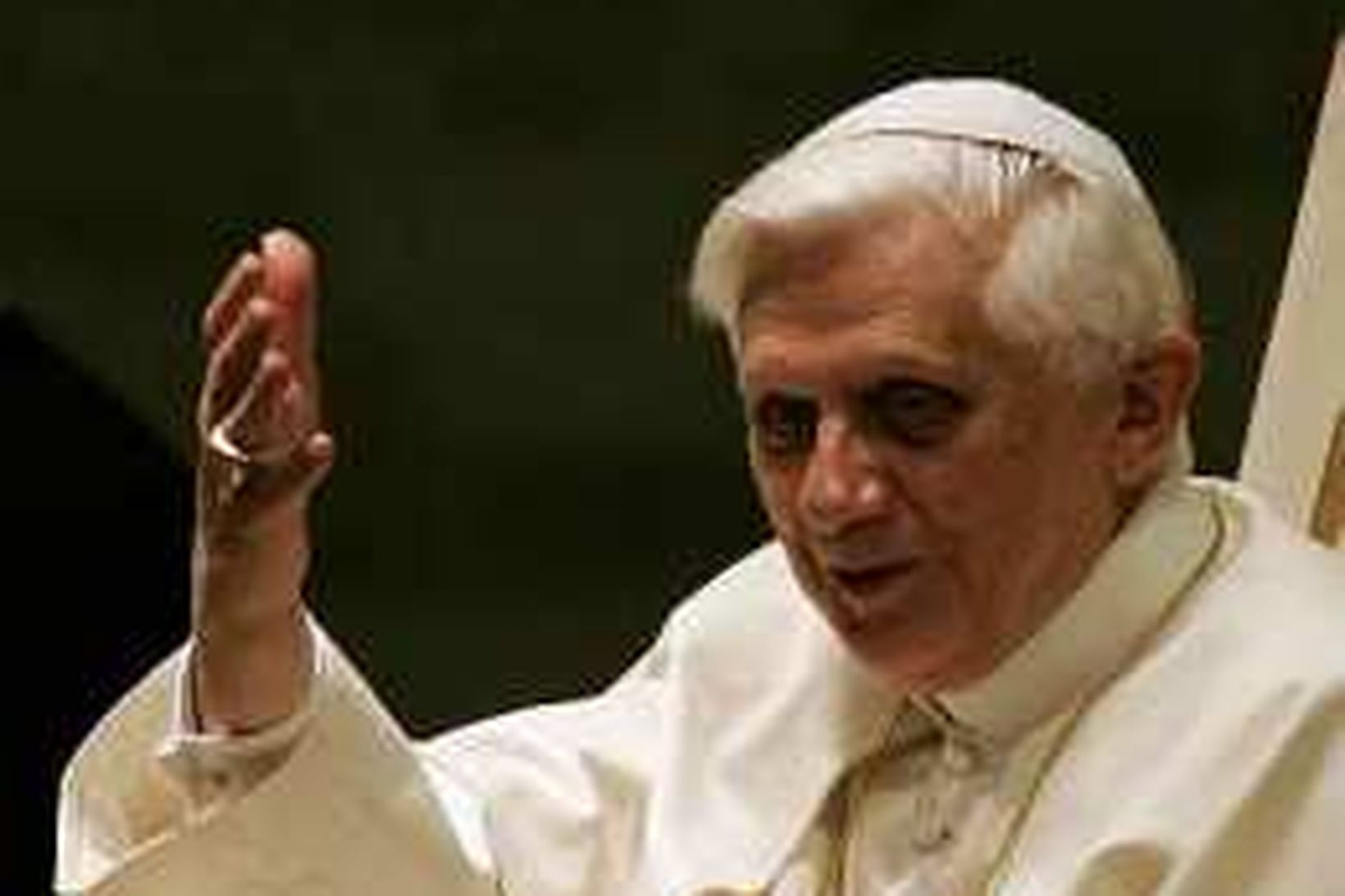 Benedikt XVI páfi.