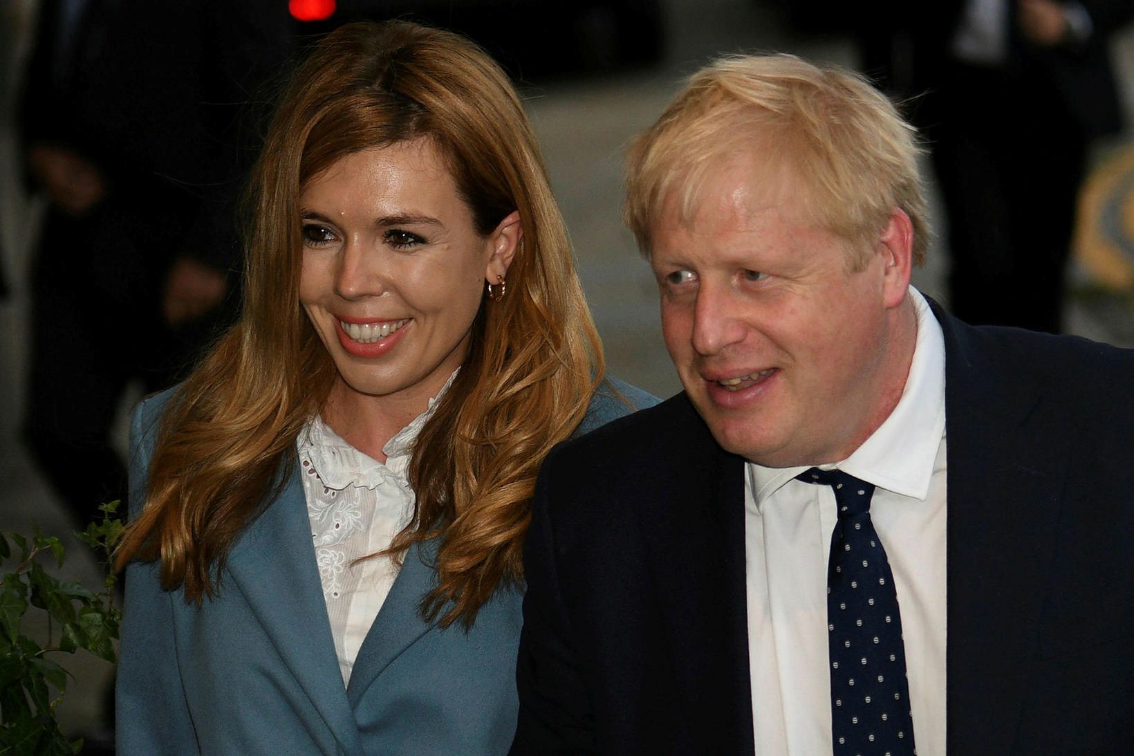 Boris Johnson, forsætisráðherra Bretlands, og Carrie Symonds. Þau hafa nú …