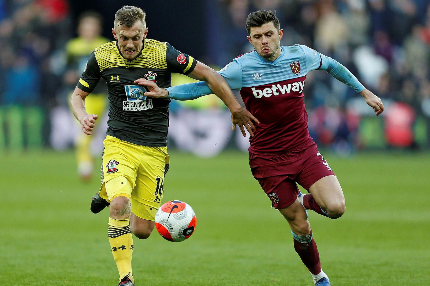 West Ham United og Southampton munu mætast í 16-liða úrslitunum.