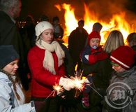 Þrettándabrenna Hauka á Ásvöllum