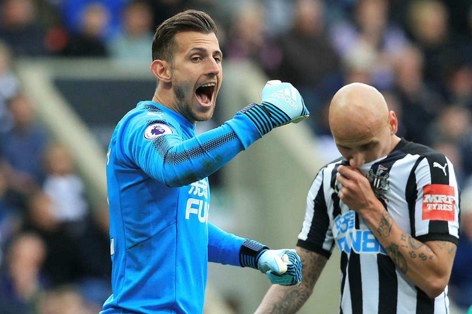 Martin Dúbravka í leik með Newcastle United.