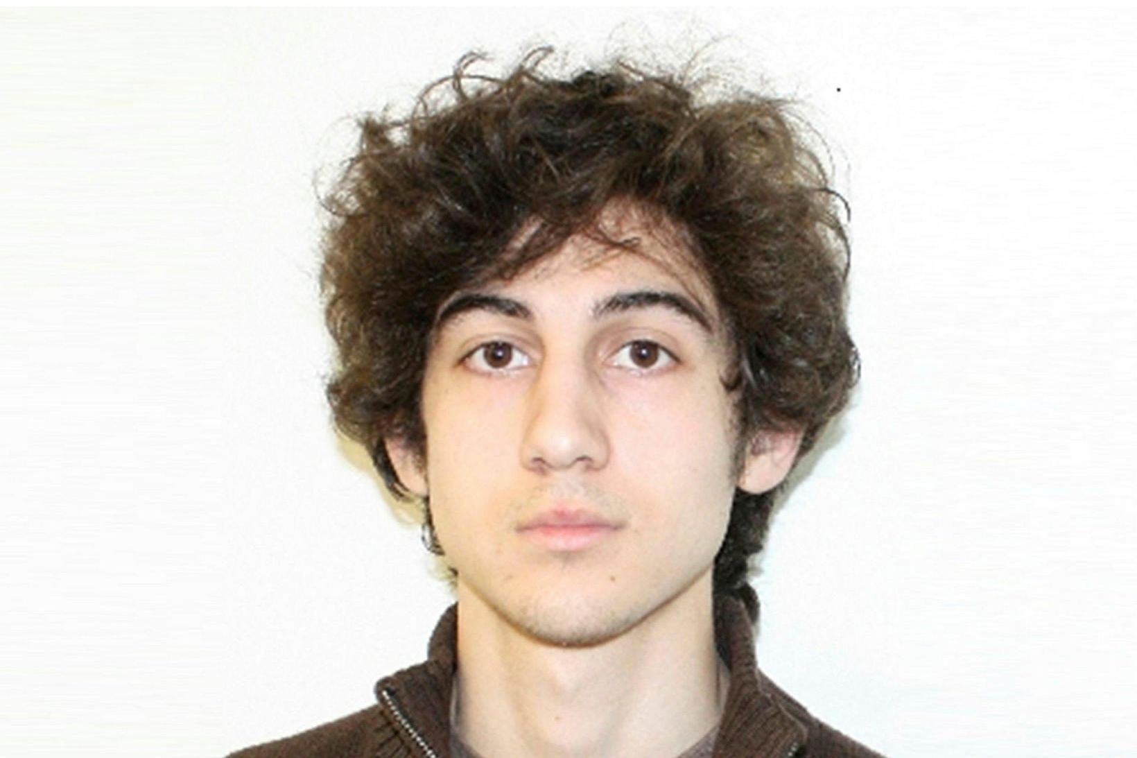 Mynd af Tsarnaev í haldi alríkislögreglunnar árið 2013.