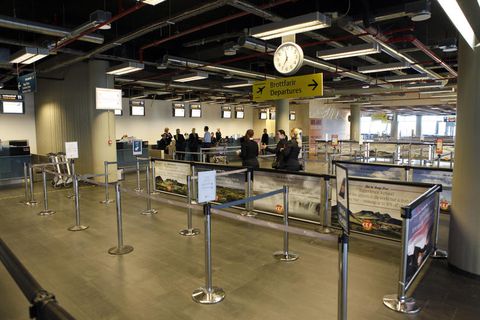 Keflavík International Airport. Make sure you pack your vibrators properly before taking off.