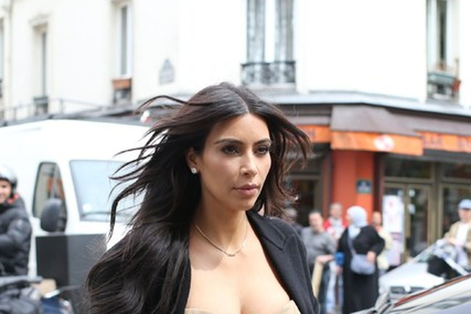 Kim Kardashian.