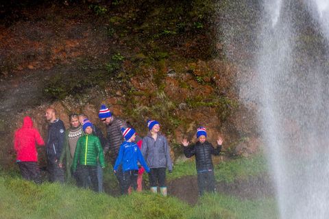 Icelanders plan to travel domestically this summer. From Seljalandsfoss waterfall.