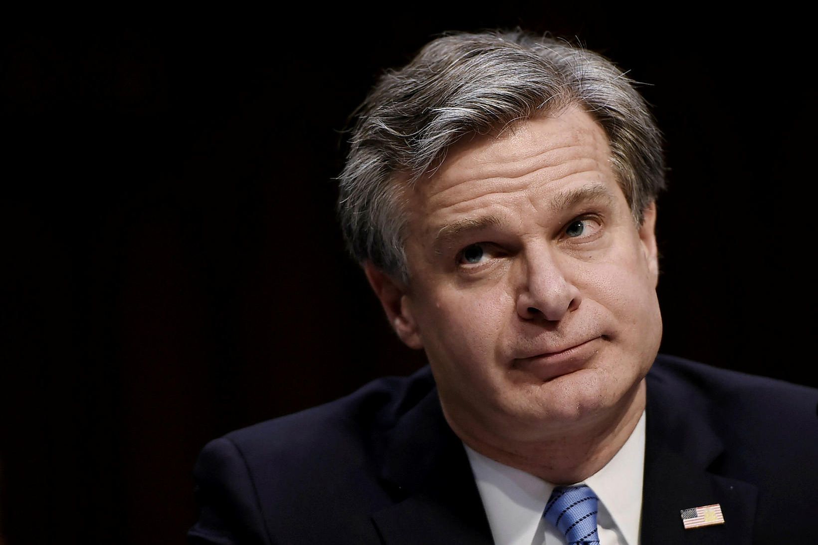 Christopher Wray, forstjóri FBI.