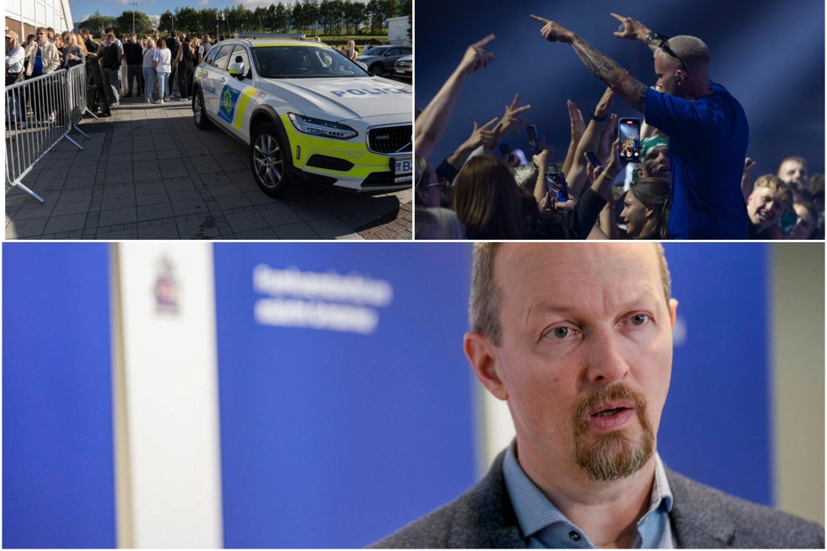 Víða var pottur brotinn í skipulagi tónleikanna, að mati Böðvars.