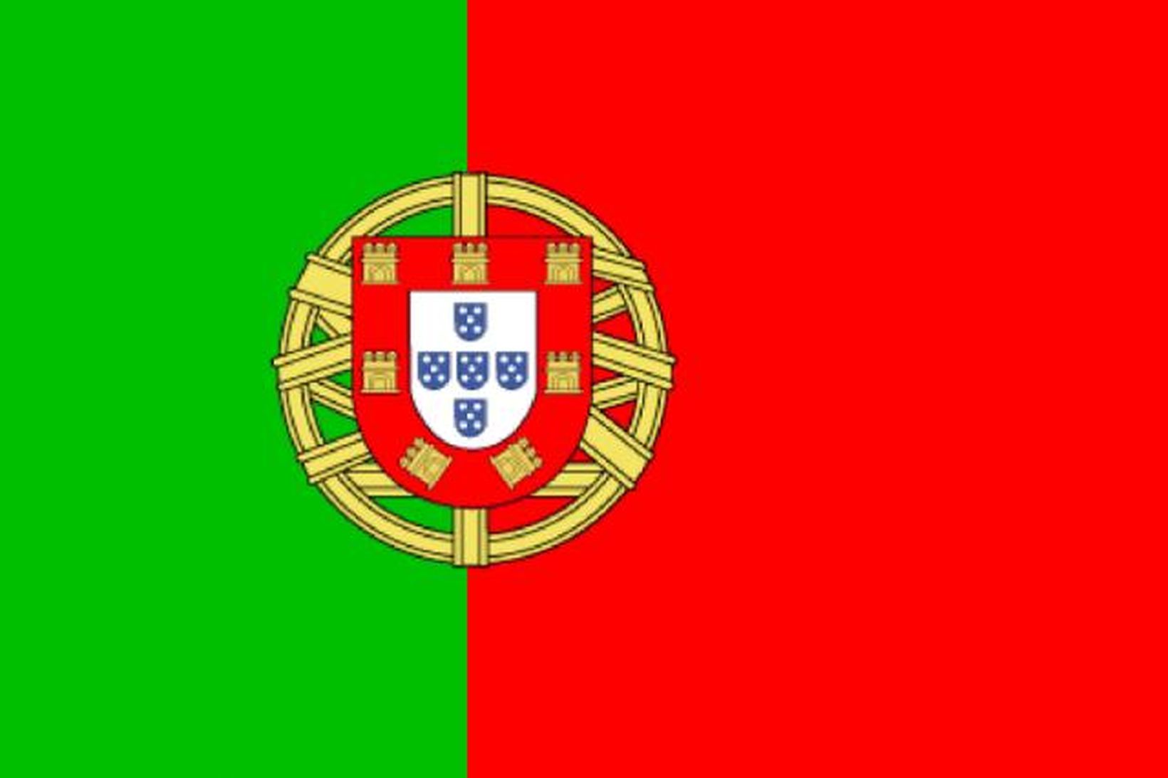 Portúgalski fáninn.