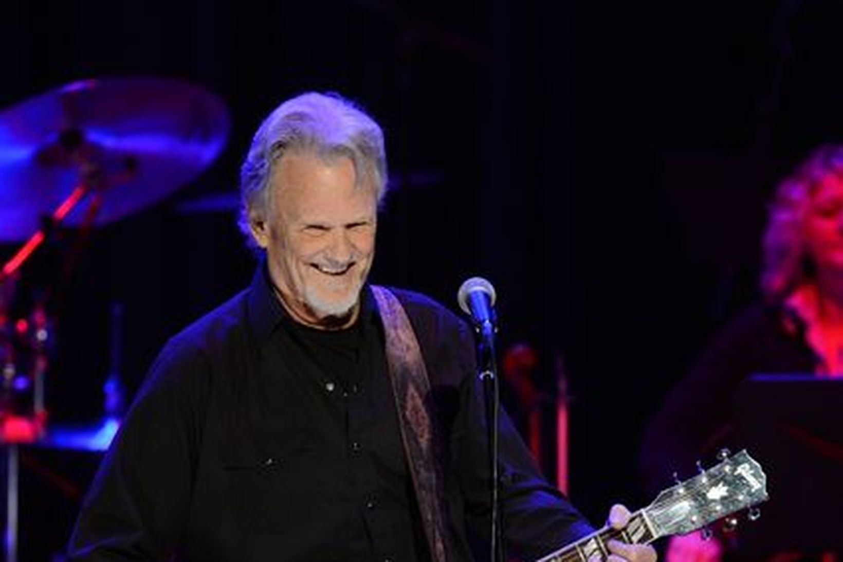 Tónlistarmaðurinn og leikarinn Kris Kristofferson.