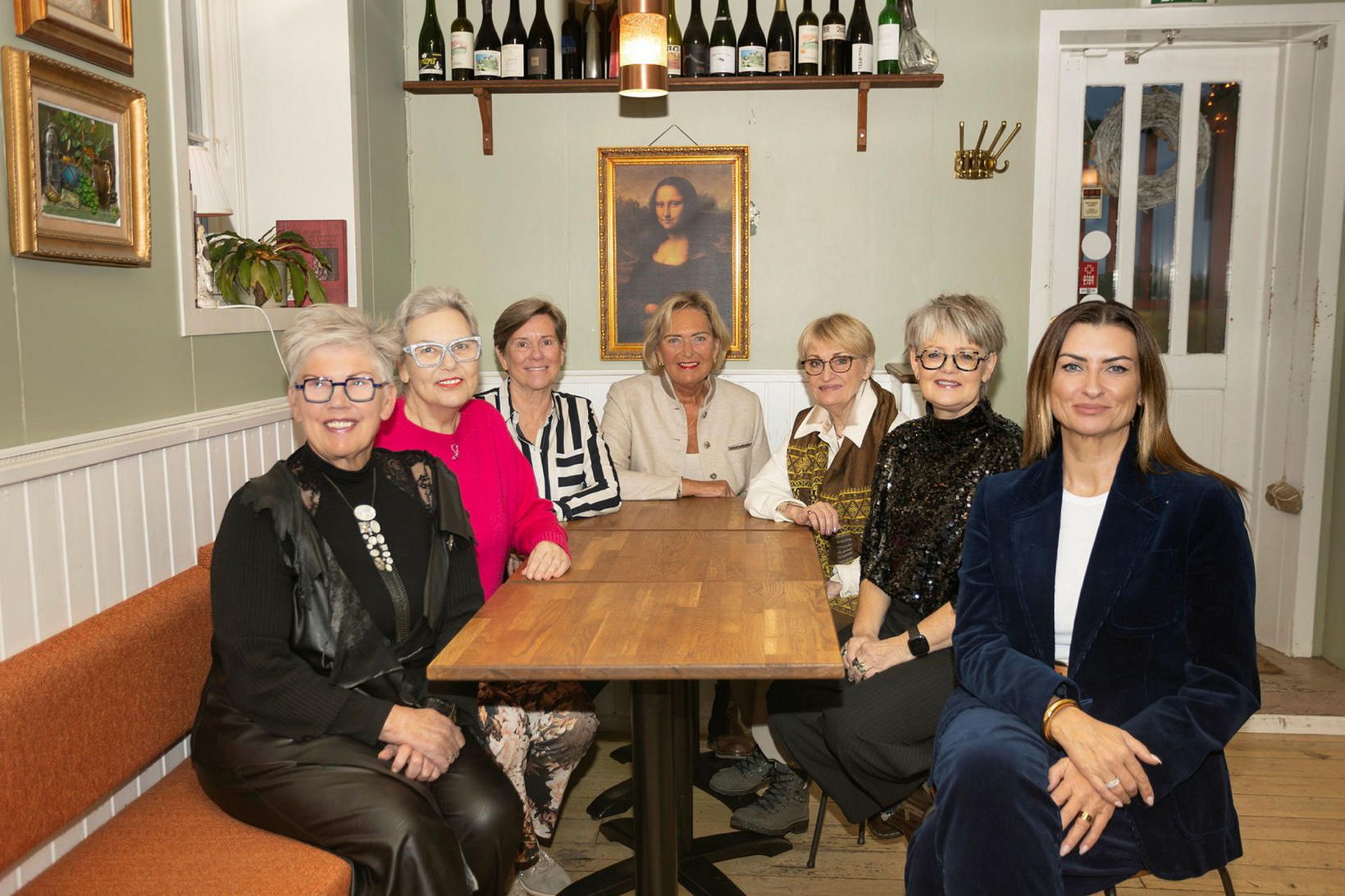 Hansína B. Einarsdóttir, Edda Sverrisdóttir, Dagný Halldórsdóttir, Jónína Bjartmarz, Hildur …