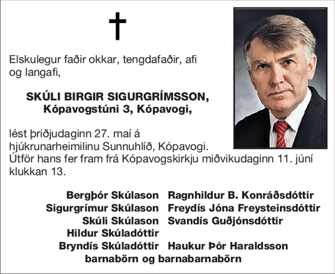 Skúli Birgir Sigurgrímsson,